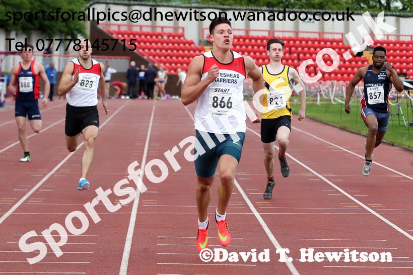Senior men, North East Track and Field Champs., Gateshead. Photo: David T. Hewitson/Sports for All Pics